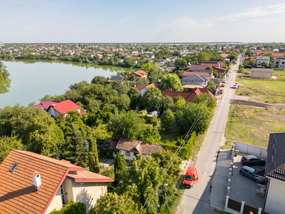 BRANESTI, TEREN 1400 MP, DESCHIDERE 32 MP, VEDERE LA LAC!