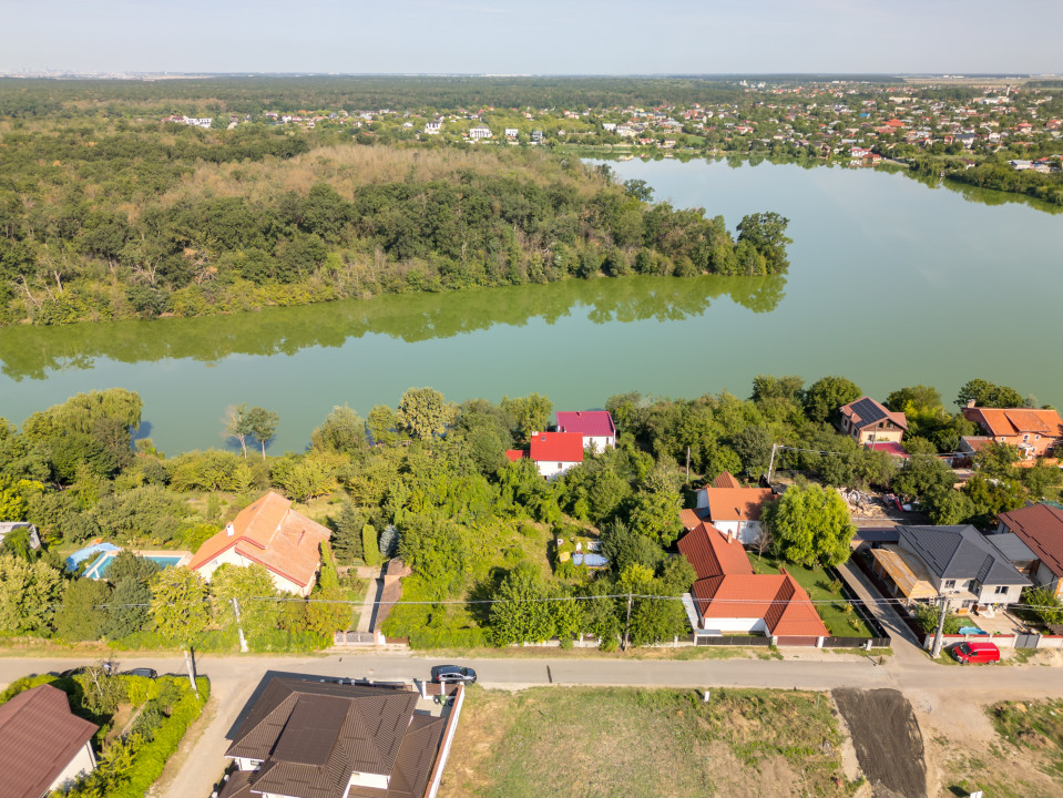 BRANESTI, TEREN 1400 MP, DESCHIDERE 32 MP, VEDERE LA LAC!