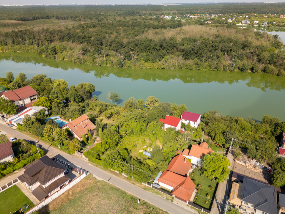 BRANESTI, TEREN 1400 MP, DESCHIDERE 32 MP, VEDERE LA LAC!