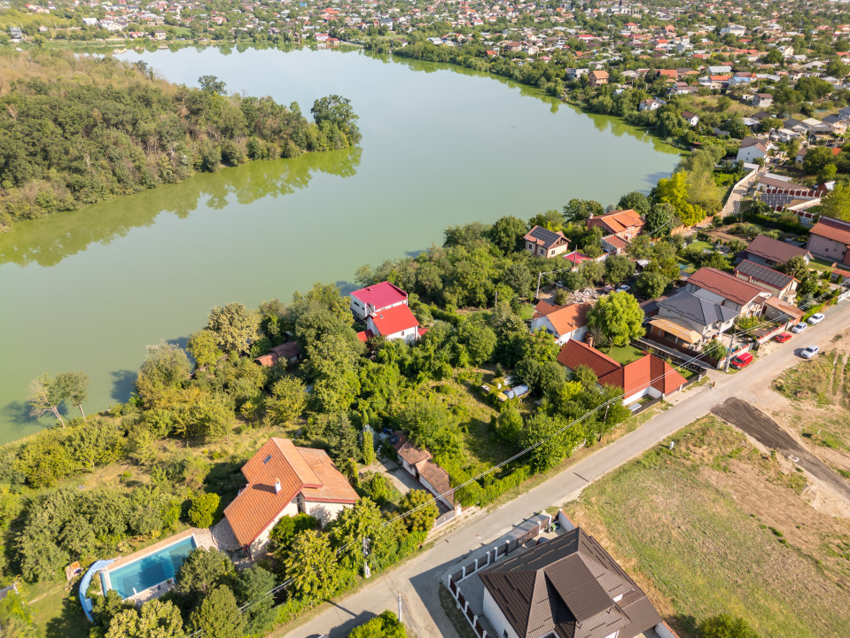 BRANESTI, TEREN 1400 MP, DESCHIDERE 32 MP, VEDERE LA LAC!