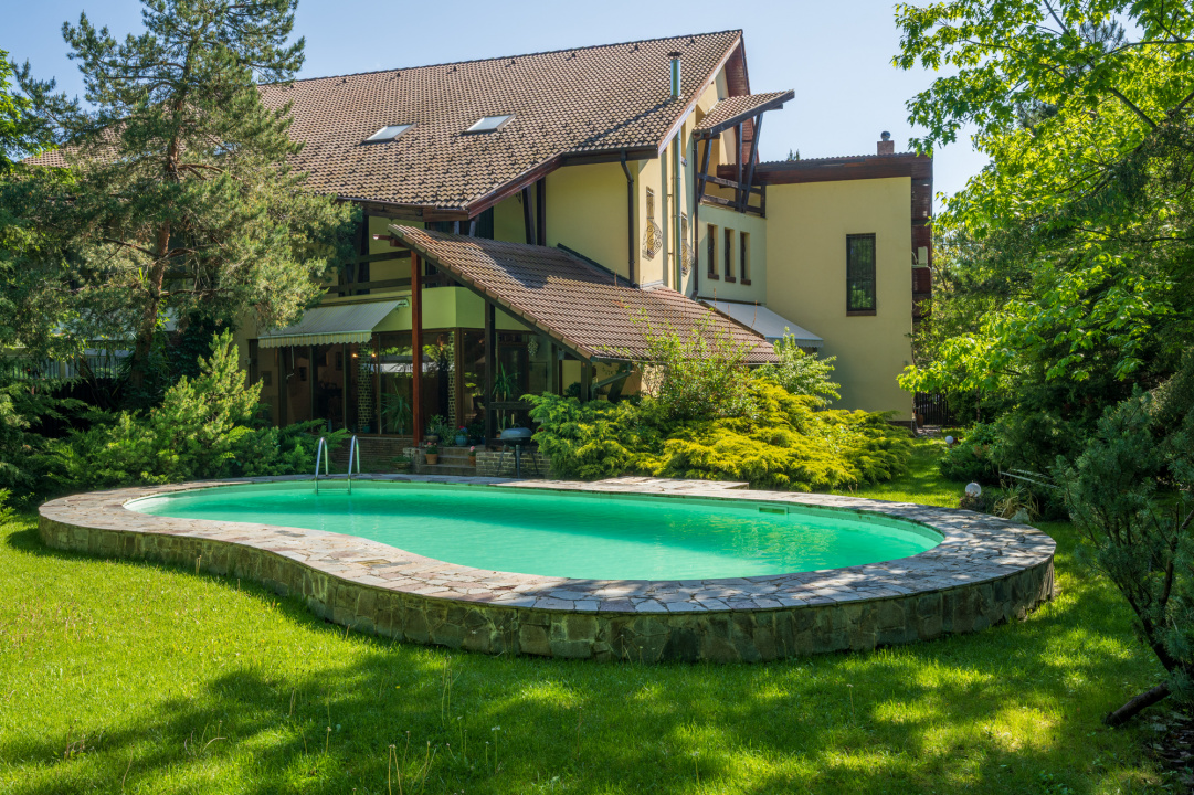 PARADISUL VERDE - VILA CONTEMPORANA 420 MPU, LOT 2100 MP, PADURE PRIVATA!