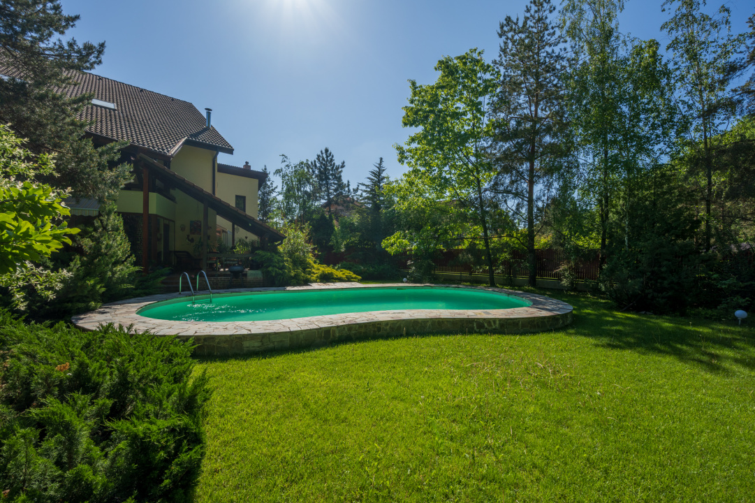 PARADISUL VERDE - VILA CONTEMPORANA 420 MPU, LOT 2100 MP, PADURE PRIVATA!