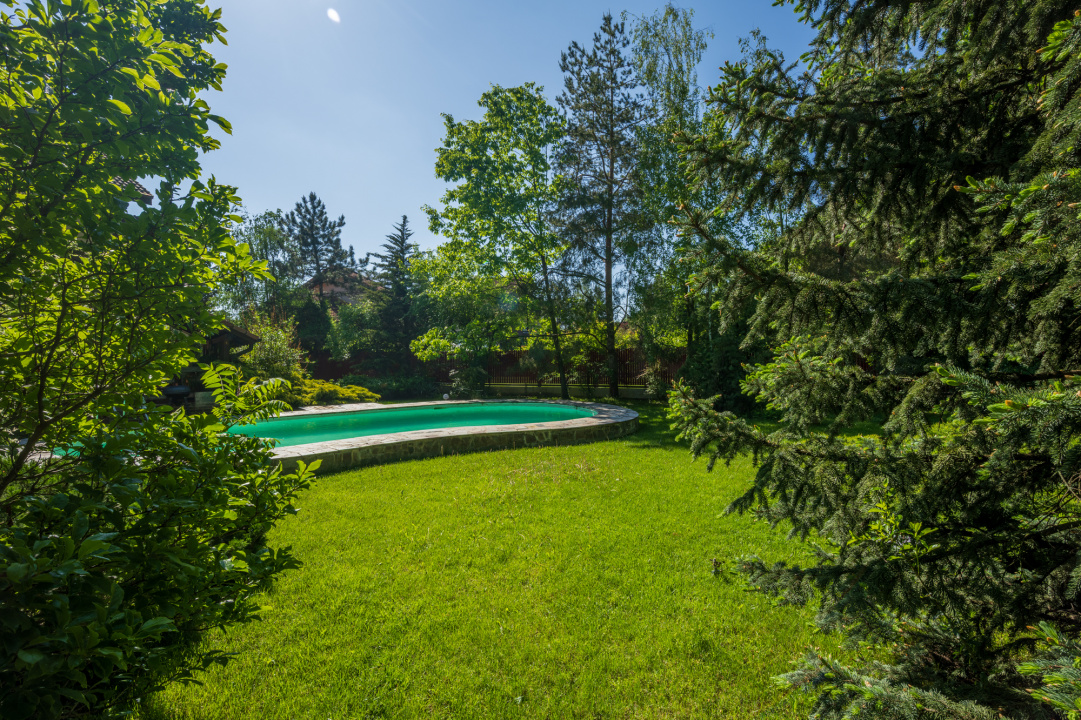 PARADISUL VERDE - VILA CONTEMPORANA 420 MPU, LOT 2100 MP, PADURE PRIVATA!